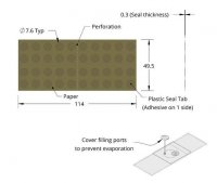 Grace Bio-Labs adhesive seal tabs for SecureSeal hybridization chambers GBL629200-200EA