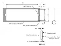 Grace Bio-Labs HybriWell sealing system, SecureSeal adhesive chamber GBL612105-100PAK