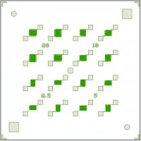 Back-gated OFET Interdigitated Substrate FIPMS223-1PAK