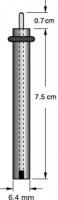 Gold Electrode (Au) for Voltammetry BASMF2014-1EA