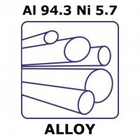 Aluminum-nickel alloy, Al94.3Ni5.7 GF00176600-1EA