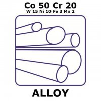 Cobalt/Chromium/Tungsten/Nickel/Iron/Manganese 