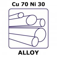 Copper-nickel alloy, Cu70Ni30 