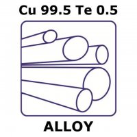 Copper-tellurium alloy, Cu99.5Te0.5 GF77286347-1EA