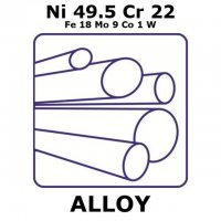 Hastelloy X alloy, Ni49.5Cr22Fe18Mo9Co1W GF02944256-1EA