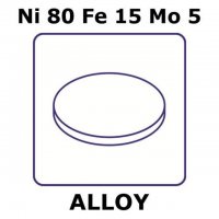 High permeability magnetic alloy, Ni80Fe15Mo5 GF51628226-10EA