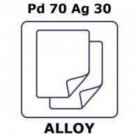 Palladium-silver alloy, Pd70Ag30 GF61487635-1EA