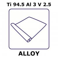 Titanium-aluminum-vanadium alloy, Ti94.5Al3V2.5 GF60030649-1EA