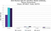 Anti-Human IgG (Fc specific)Biotin antibody, Mouse monoclonal 